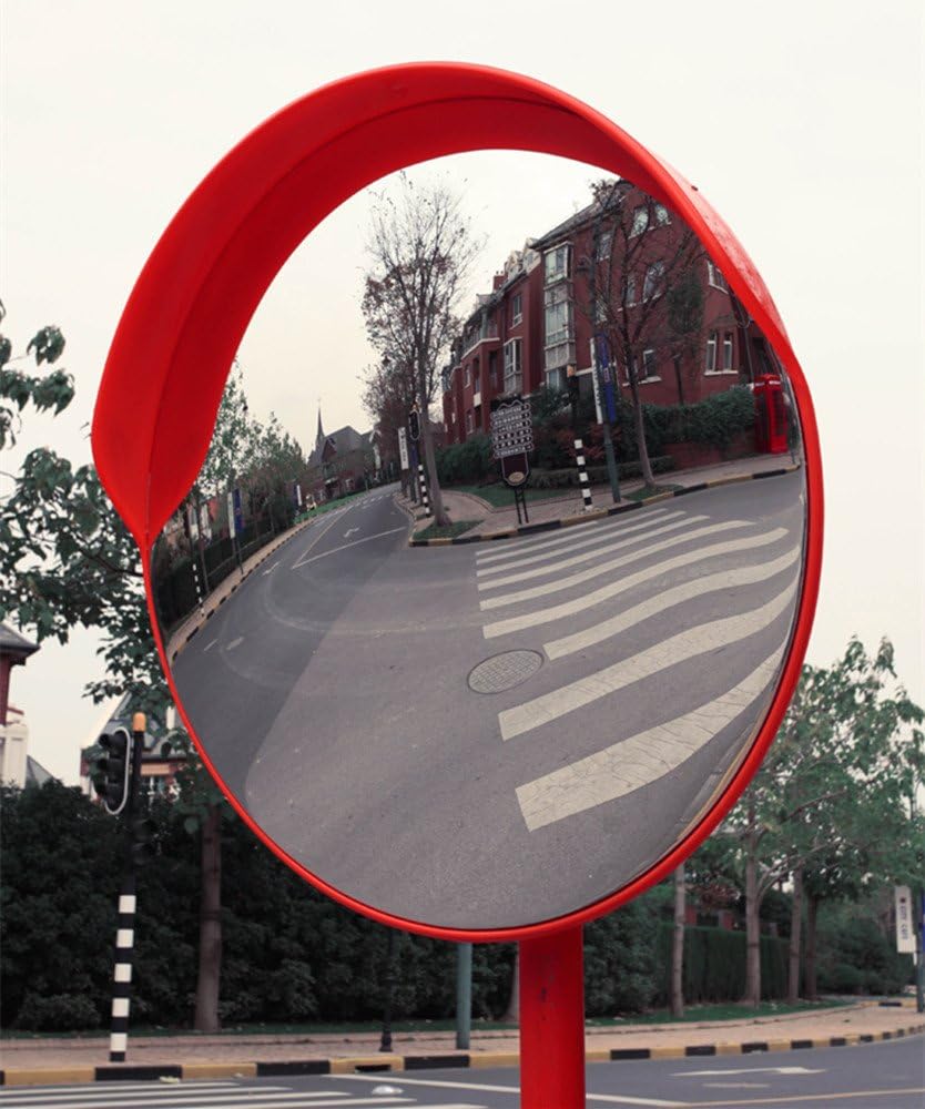 UK Outdoor Driveway Blind Spot Road Driveway Traffic Bracket Convex Mirror 80cm