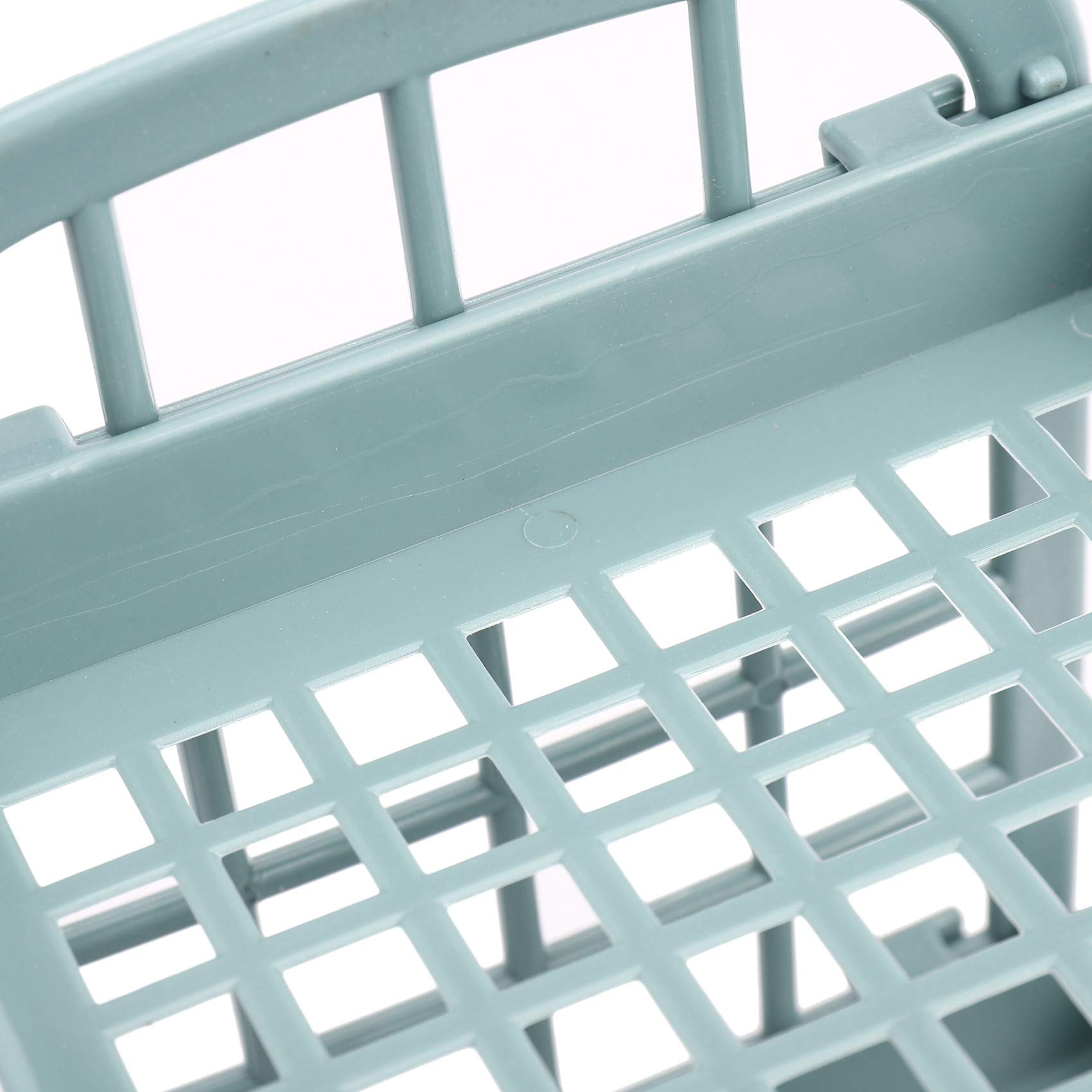 Scaffale portaoggetti in plastica a 2 ripiani blu nordico, versatile per cucina e bagno, scaffale compatto salvaspazio per la decorazione della casa e facile accesso
