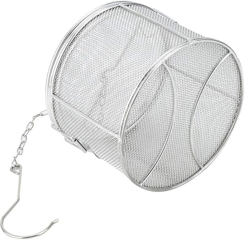Miniatura 2 de Filtro, filtro de té de malla extra fina de acero inoxidable, infusor de té, infusor de cocina, condimentos de sopa, cesta de separación con gancho