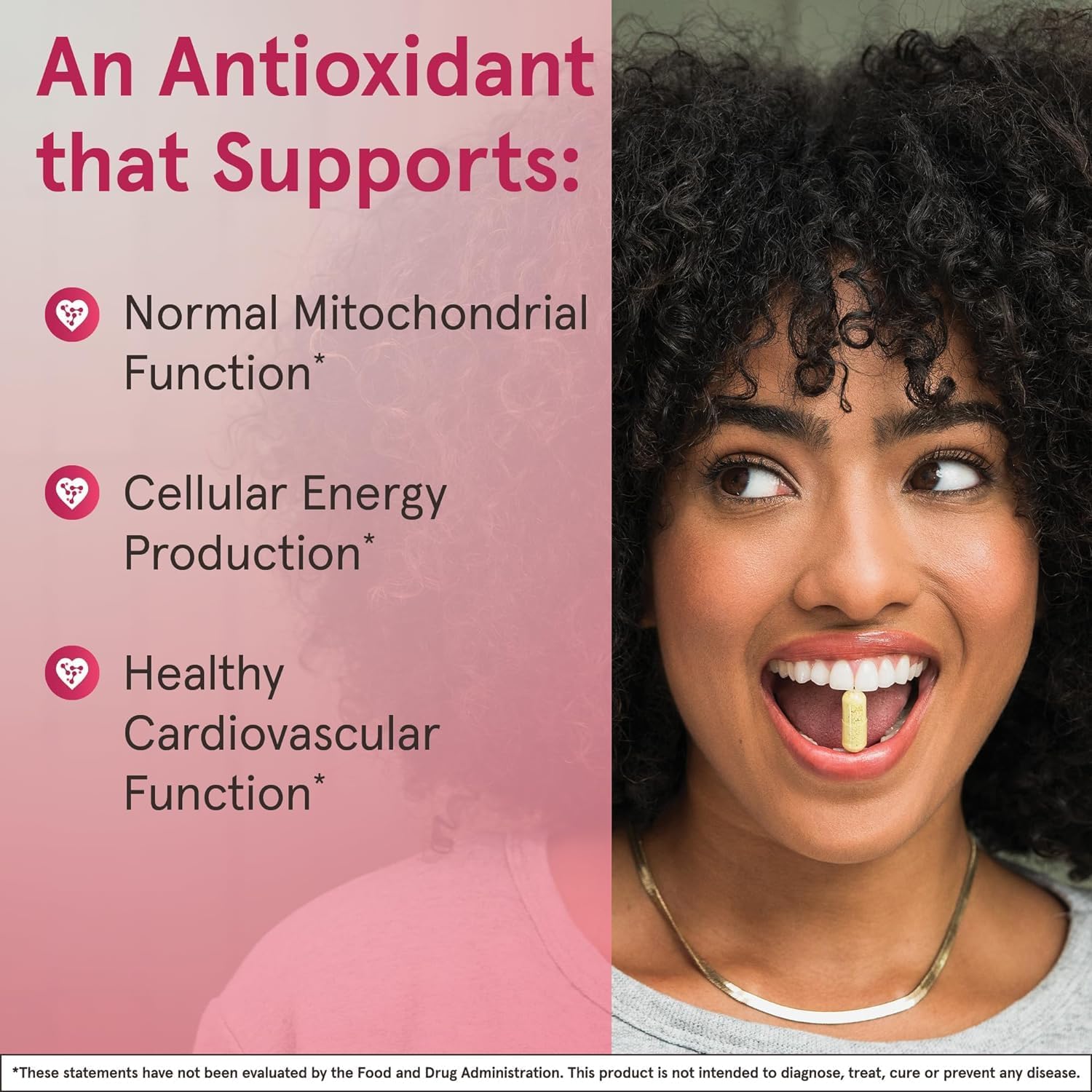 Jarrow Formulas Co-Q10 100 mg - 60 Veggie Caps - Antioxidant Support for Mitochondrial Health, Energy Production & Cardiovascular Function - Up to 60 Servings
