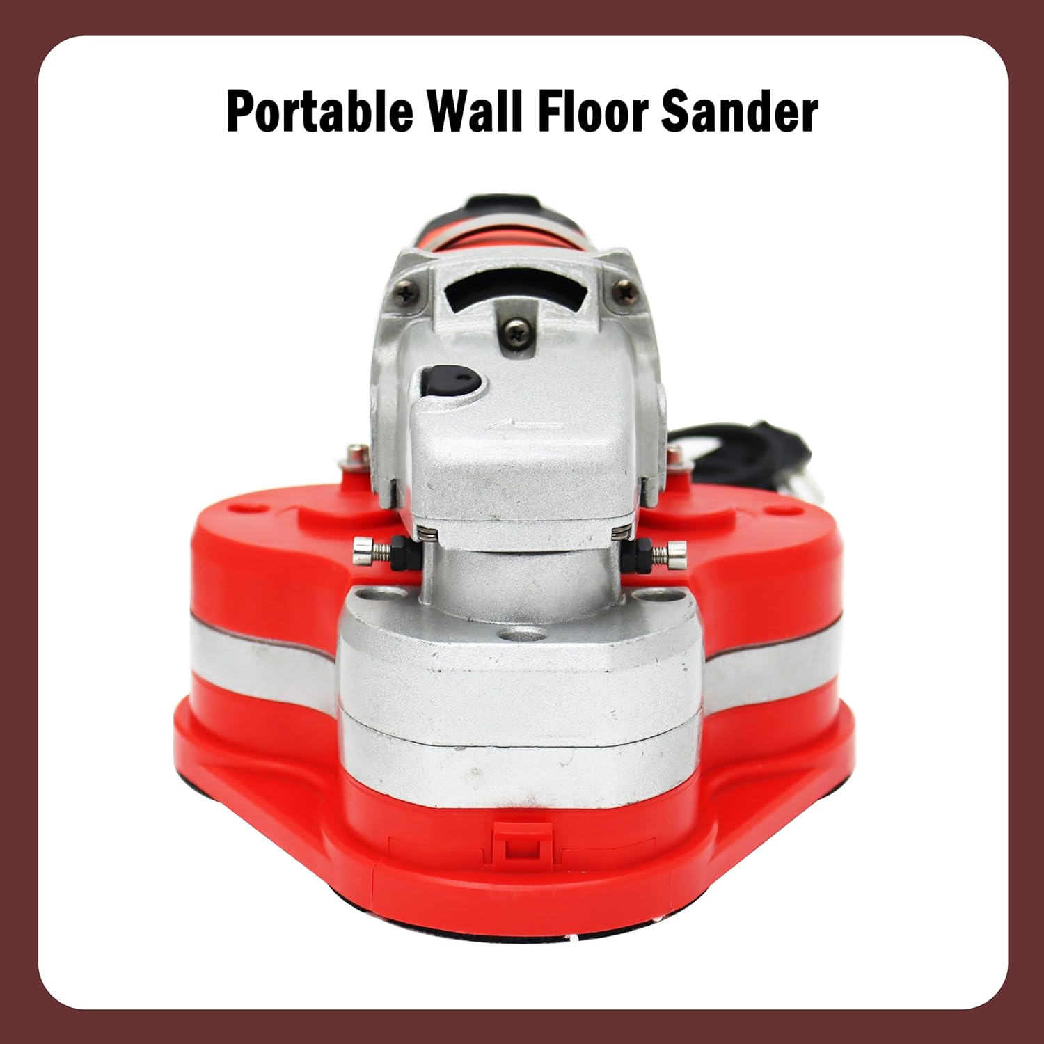 Three-head Portable Wall Floor Sander 220V 2800W Ground Grinding Machine Triangular Grinding Disc