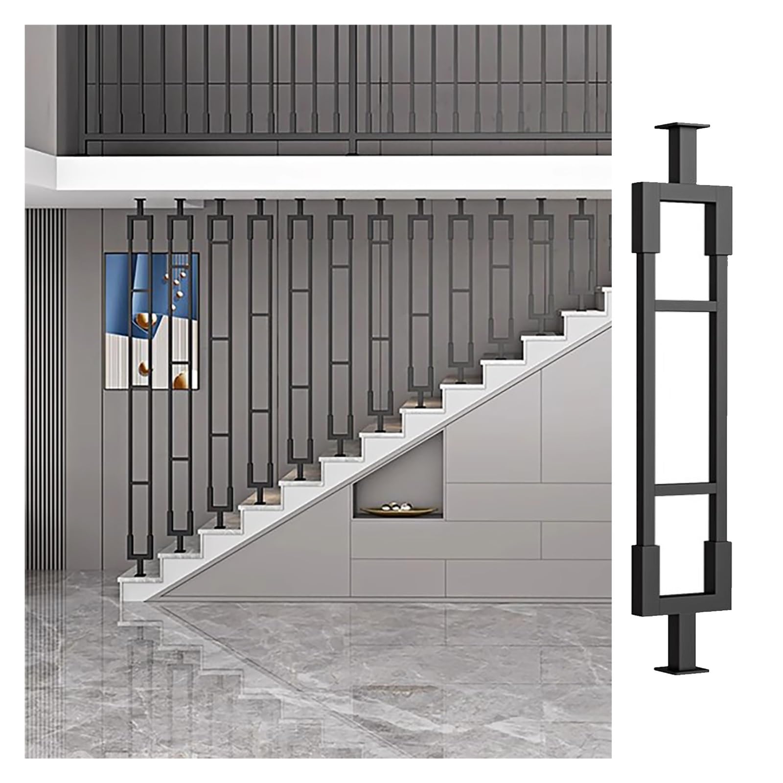 Balustres en fer pour escalier : sécurisez vos marches avec style