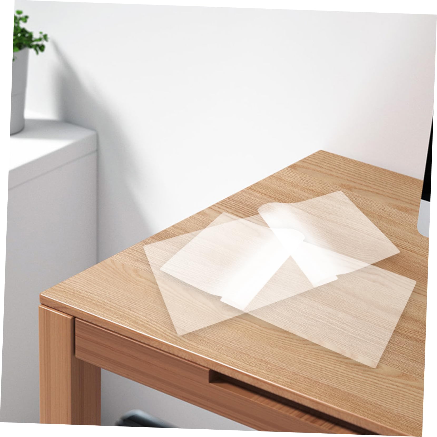 100 Pièces Pochettes Plastification Transparente Laminage Thermique Photos Documents Protection Bureau Maison