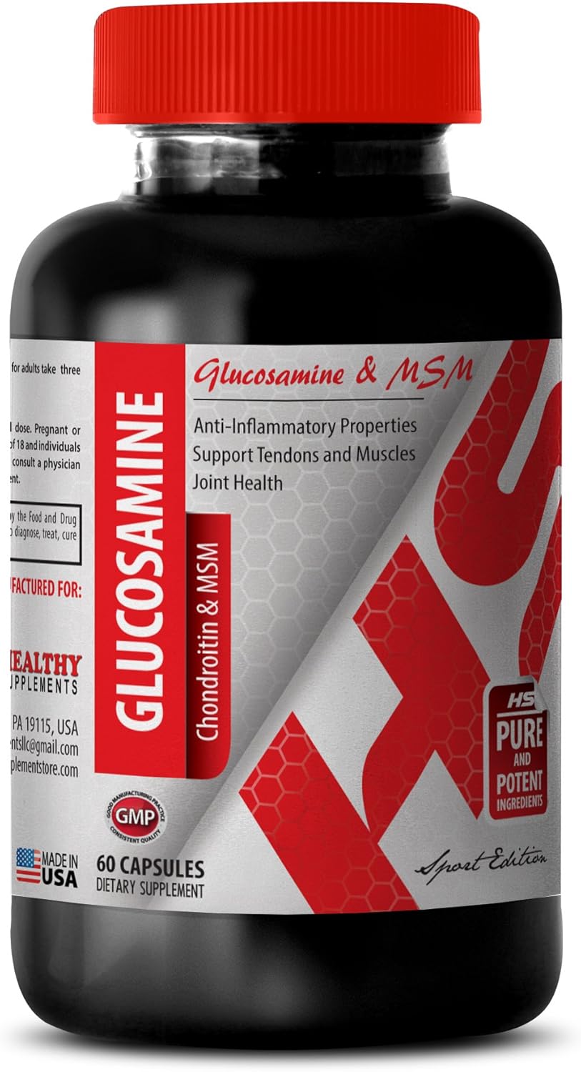 Msm Supplement Organic GLUCOSAMINE and MSM 3230 MG