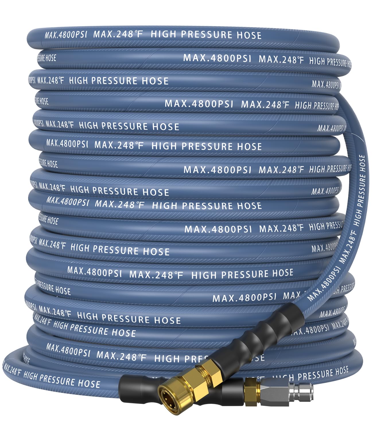 NAVOHEVEN 3/8 ID Pressure Washer Hose 100 ft