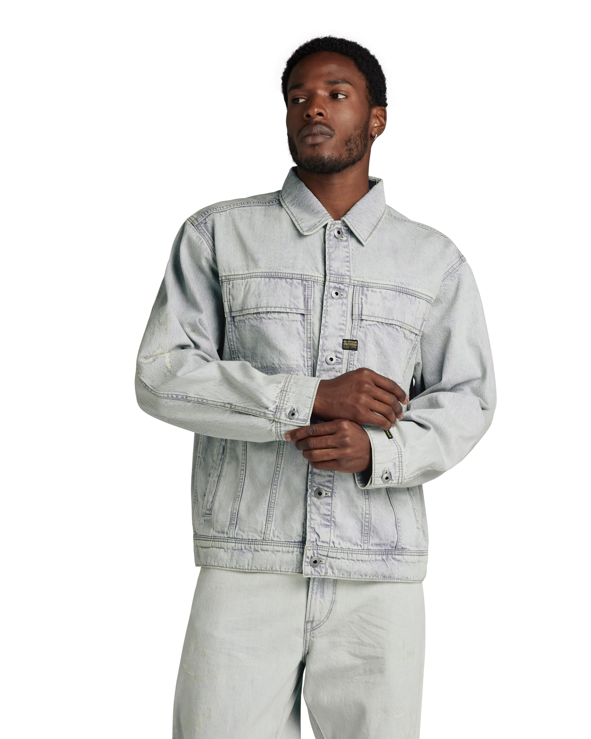 Amazon.co.jp: [ジースターロゥ] ジャケット デニム メンズ オーバー