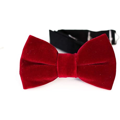 Ravishing Red Sparkly Pre-Tied Bow Tie for Glitz at Formal Events