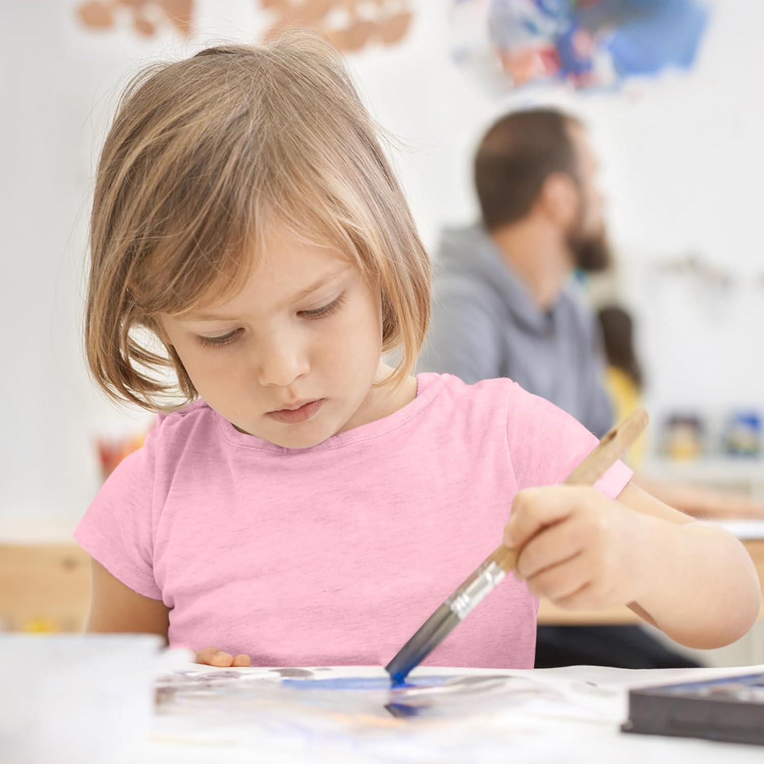 Cotton Kids T-Shirts Short Sleeve Summer Crew Neck Basic Tops for Boy & Girl&Toddlers - Image 2