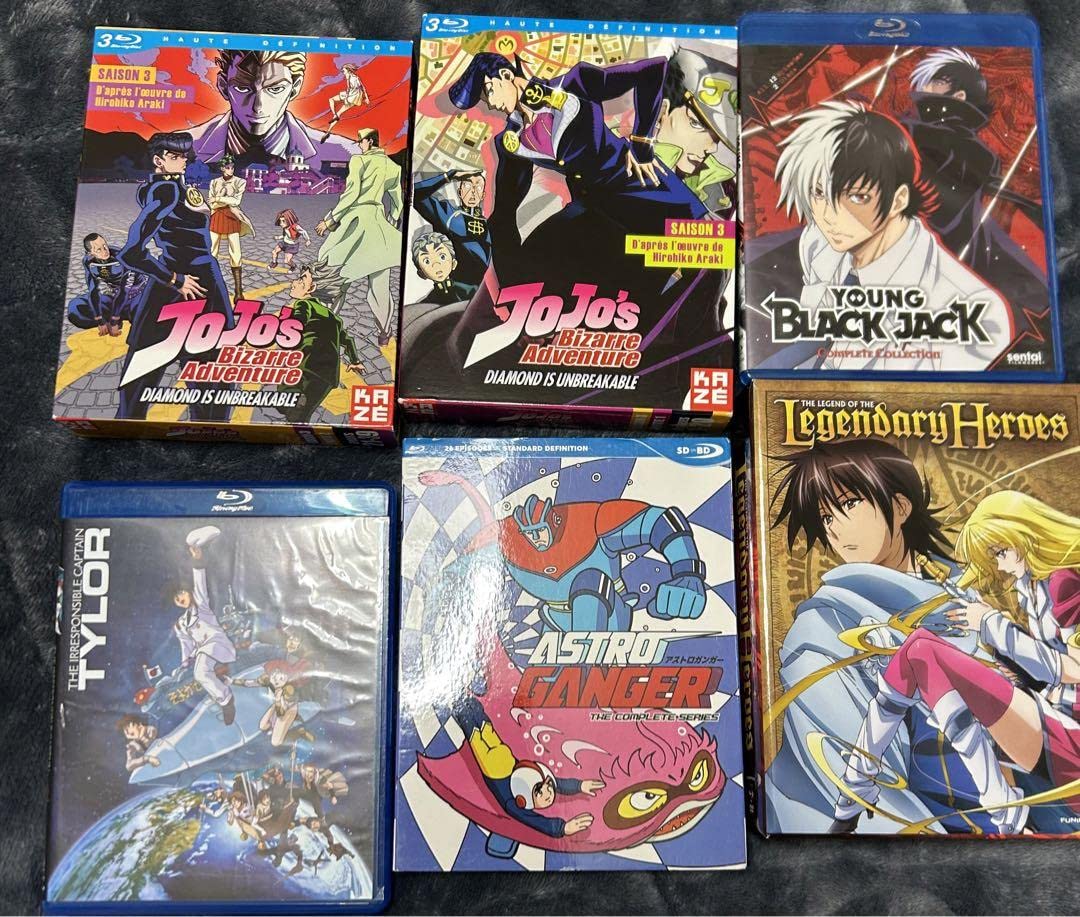 北米版 アニメ ブルーレイ 再生 北米版 アニメ ブルーレイ