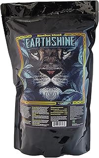 Earthshine - Biochar & Humic Acid Blend/Activated Charcoal/Sequesters Carbon/Organic Soil Booster, Top Soil, Plant Food/Compost Tea Accelerator/Derived from Worm Castings / 5lb