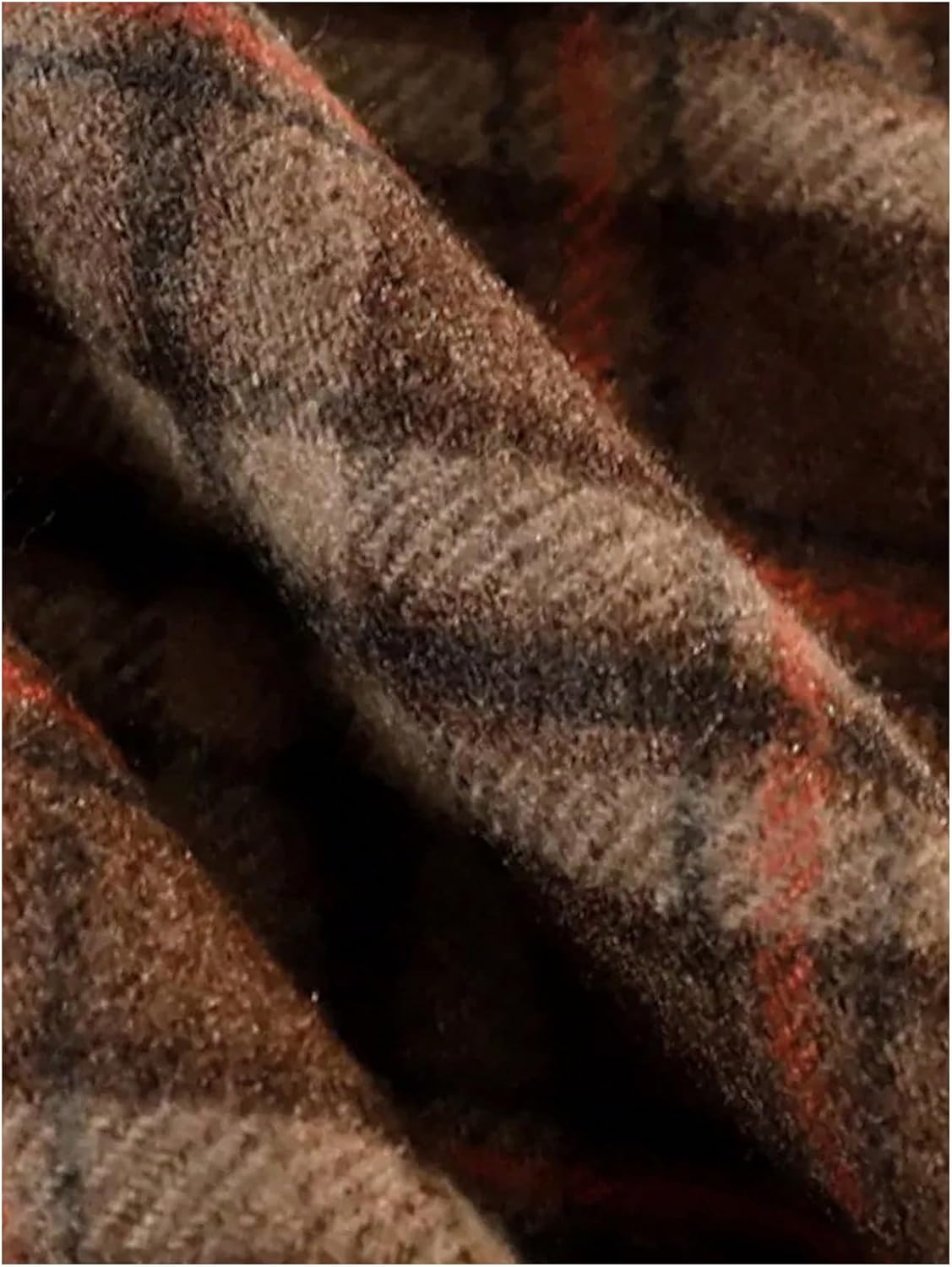 MakeMeChic Women's Plaid Skirt Elastic High Waisted A Line Short Skirts - Image 2