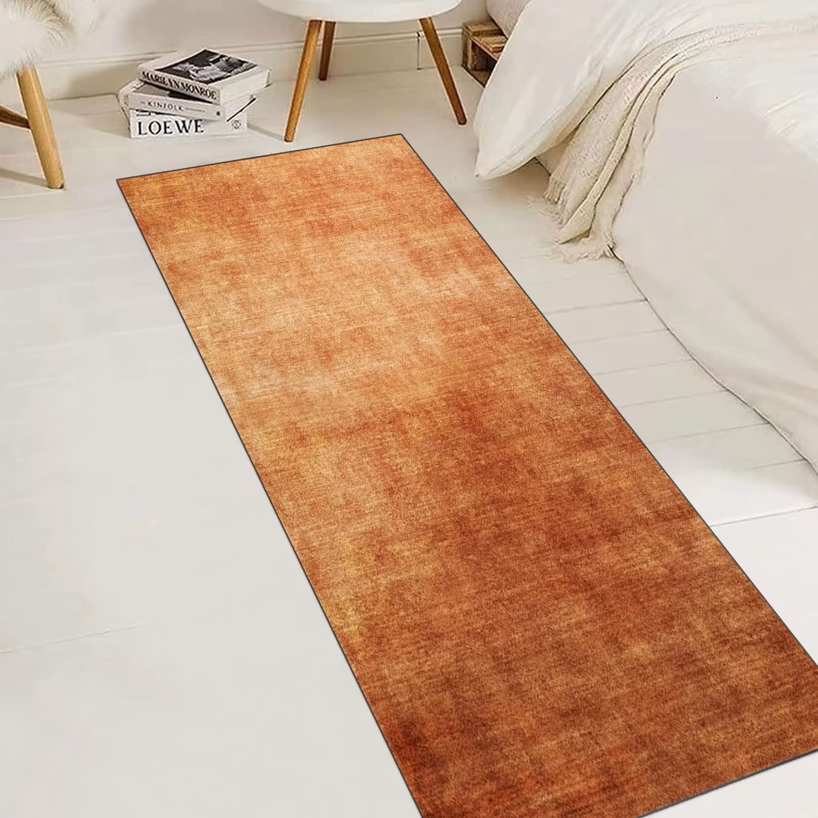 Lot De 2 Tapis De Cuisine Lavables Antidérapants - Cheval De Guerre Indien - 43x75cm + 43x150cm
