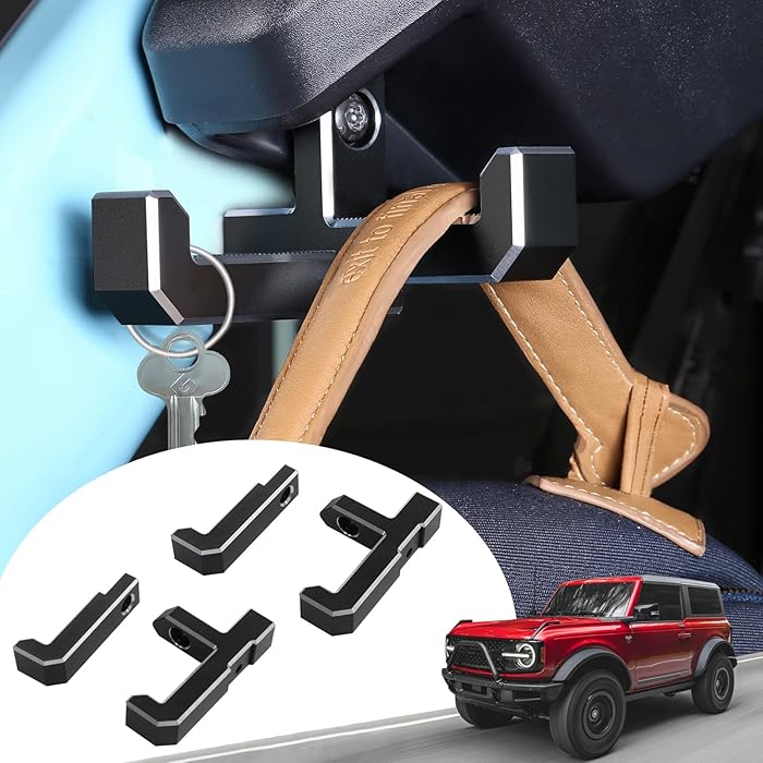 Buy Mabett Aluminum Trunk Grocery Bag Hooks for Ford Bronco Accessories