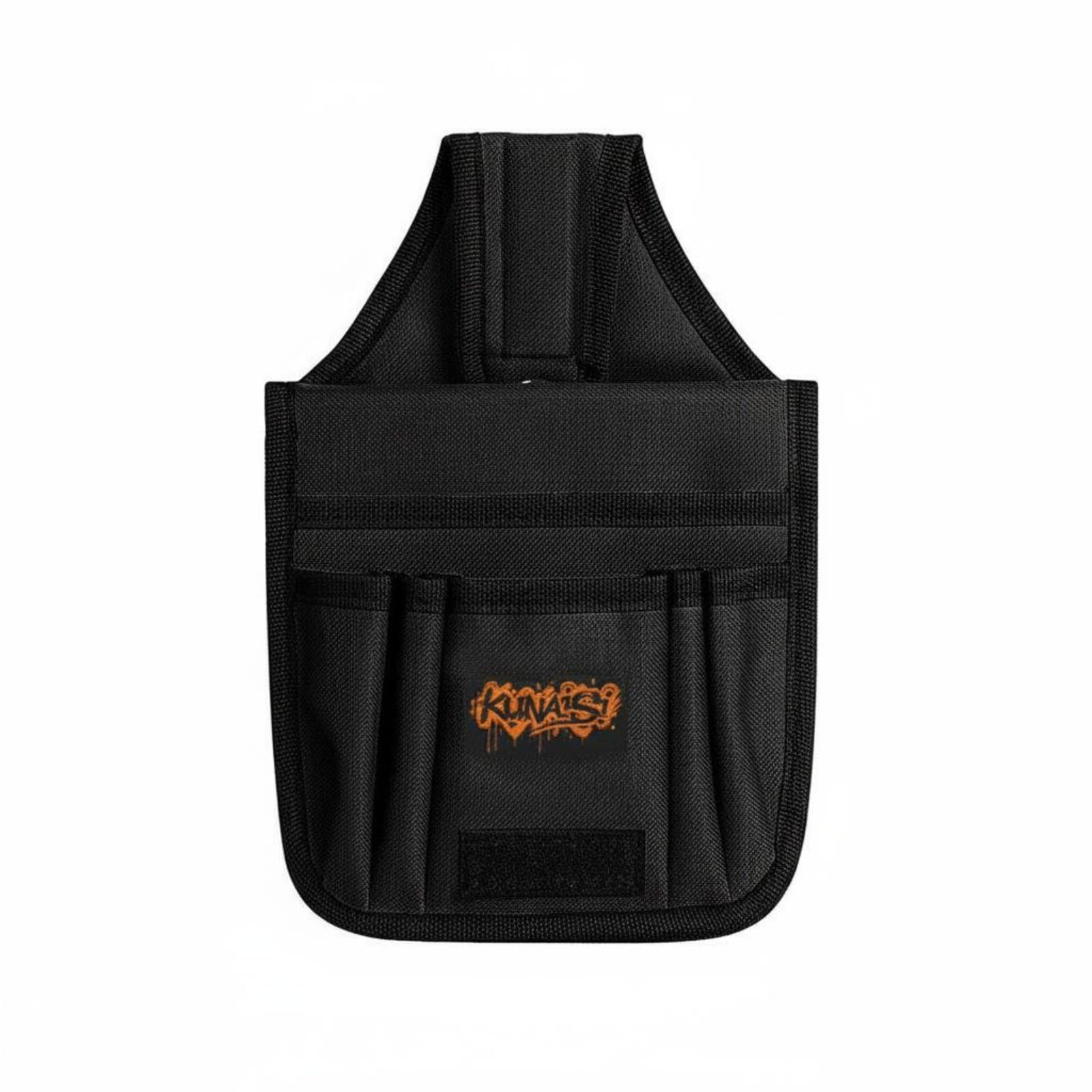 Multiple Pockets Waist Tool Pouch Easy to Carry Canvas Tool Pouch Lightweight Storage Gear Wear-Resistant for Car Repair Workers, Mechanics, Garage, Workshop, Black-image-27