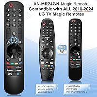 Vista 2 de AN-MR24gn-Mágico-para-LG-Smart-TV-Control-Remoto-de-Voz-Reemplazo Universal Compatible con LG OLED Webos Thinq Nano Cell Servicio de Televisores