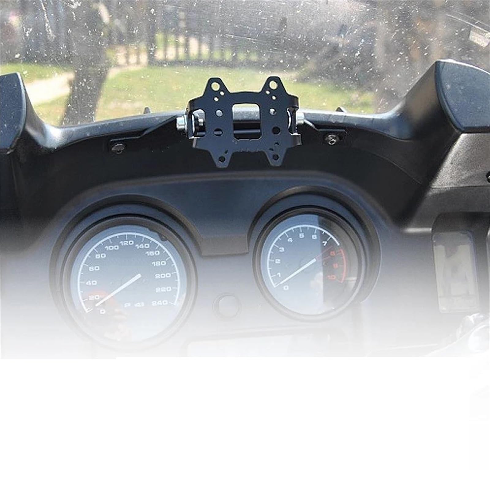 Supporto Per Navigatore GPS/telefono Cellulare Per Moto Per BMW R850RT R1150RT R 850 RT 1150 Supporto Navigatore Per Moto(Nero 2)