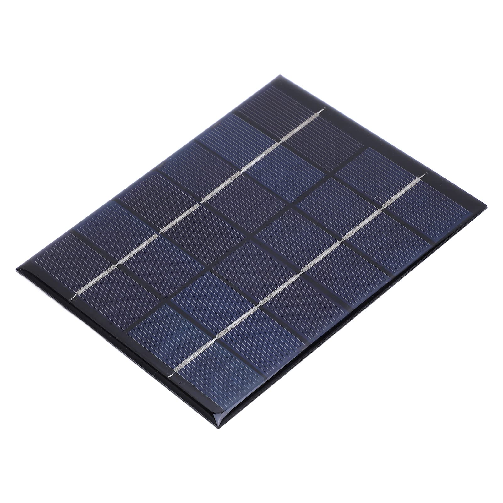Socobeta Mini Panneau Solaire, 2W 6V Chargeur d'énergie Solaire à économie d'énergie Silicium monocristallin pour téléphone Portable pour lumière LED