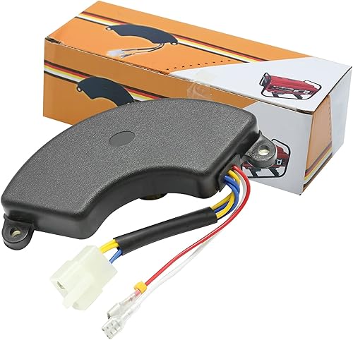 Miniatura 7 de AVR Regulador de voltaje automático para generador rectificador 3000W a 8000W estilo media luna