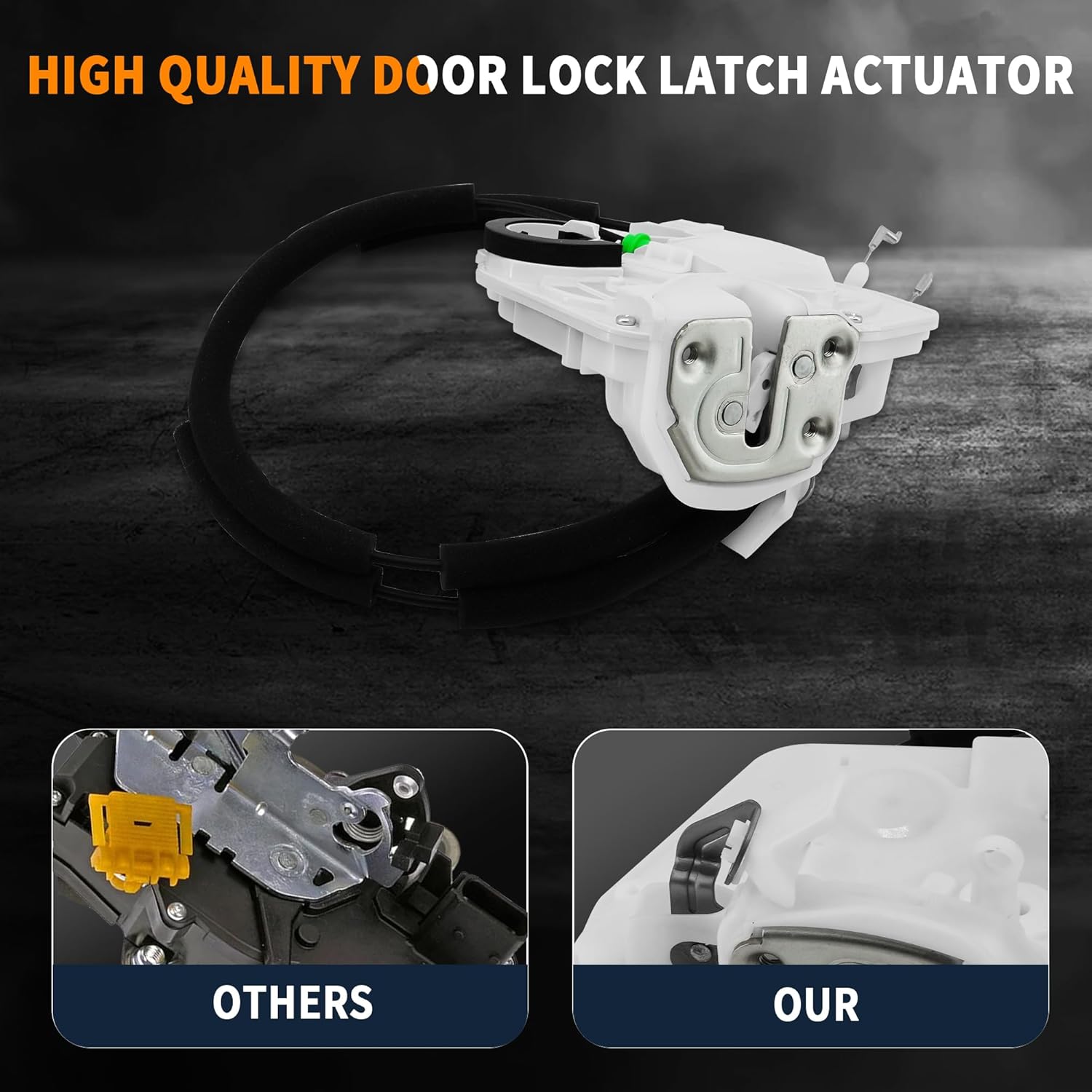 BBM4-59-310E Driver Side Door Lock Actuator Switch Compatible with Mazda 3 2010 2011 2012 2013, Front Left Side