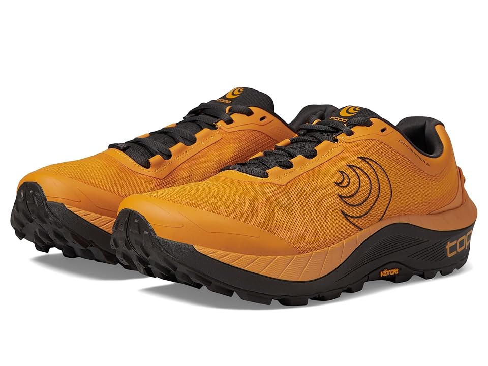 Topo Athletic MTN Racer 3 (Mango/Espresso) Men's Shoes INTERNATIONAL SHIPPING