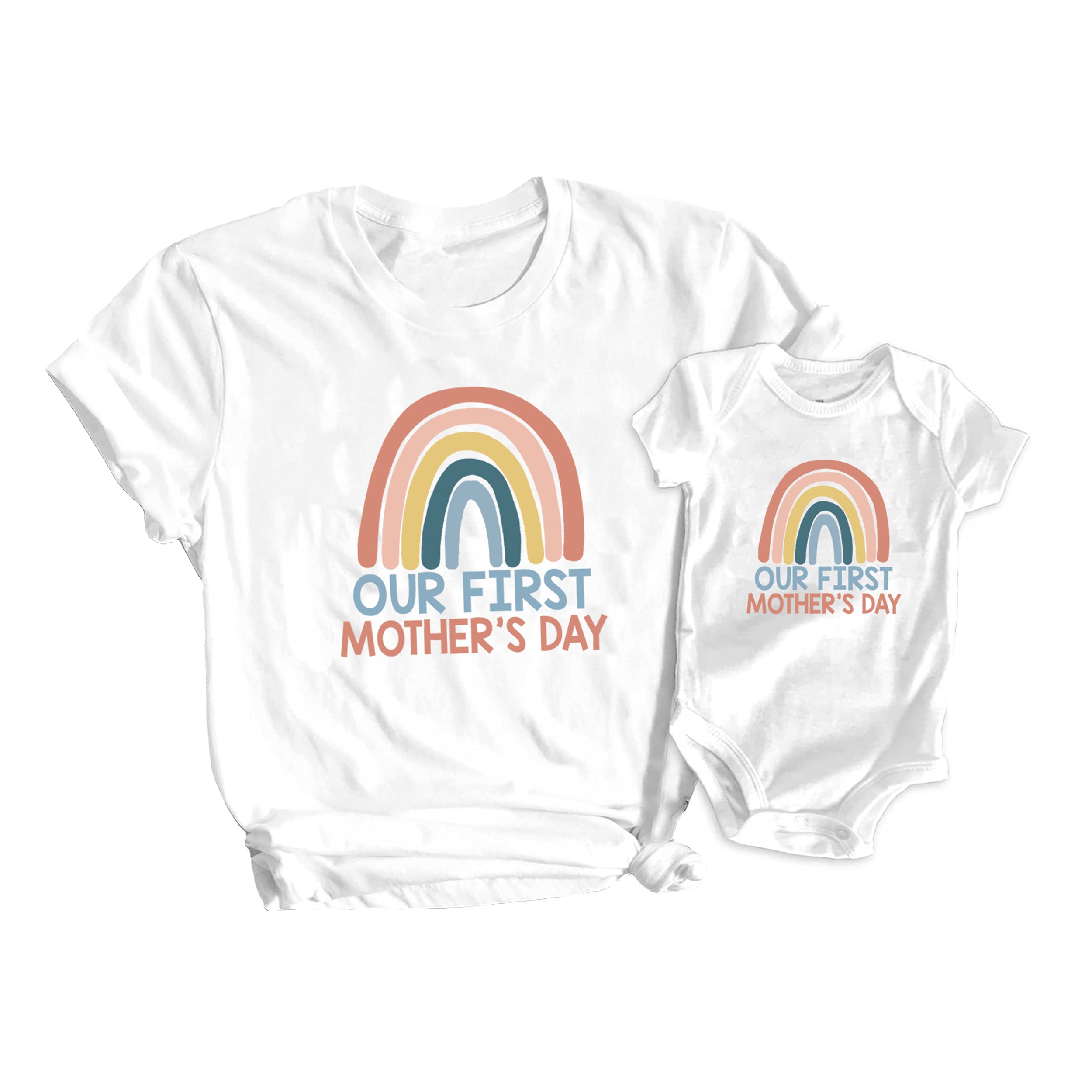 T Shirt Moms First Mothers Day Onesie Canada Day Family Matching
