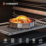 Meythway Pots and Pans Set Non Toxic, 16PCs Stainless Steel Cookware Set with Steamer, Kitchen Induction Cookware with Utensil Sets, Pot Protectors and Apron for Oven & Dishwasher Safe