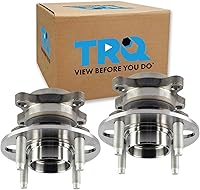 Vista 85 de Conjunto de buje y rodamiento de rueda trasera izquierda y derecha TRQ 2 piezas Compatible con Mazda CX-9 2007-2015 Todo Tracción