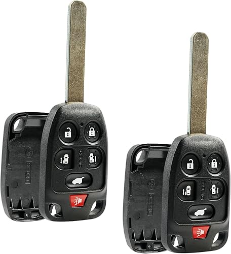 Funda para llavero remoto para Honda Odyssey 2011 2012 2013, juego de 2