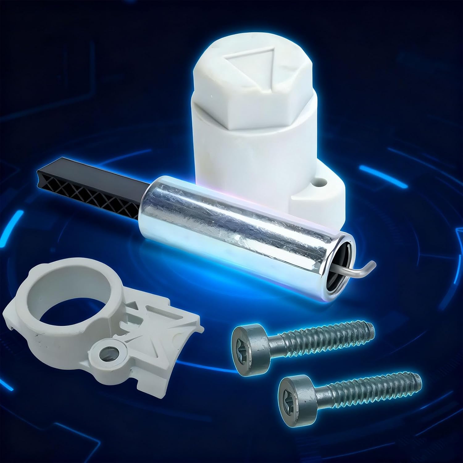 Belt Tensioner Assembly for TS420 TS410 Concrete Cutting Sawing Models Metal Construction Long Lasting Reliability Garden Tool Tensioner