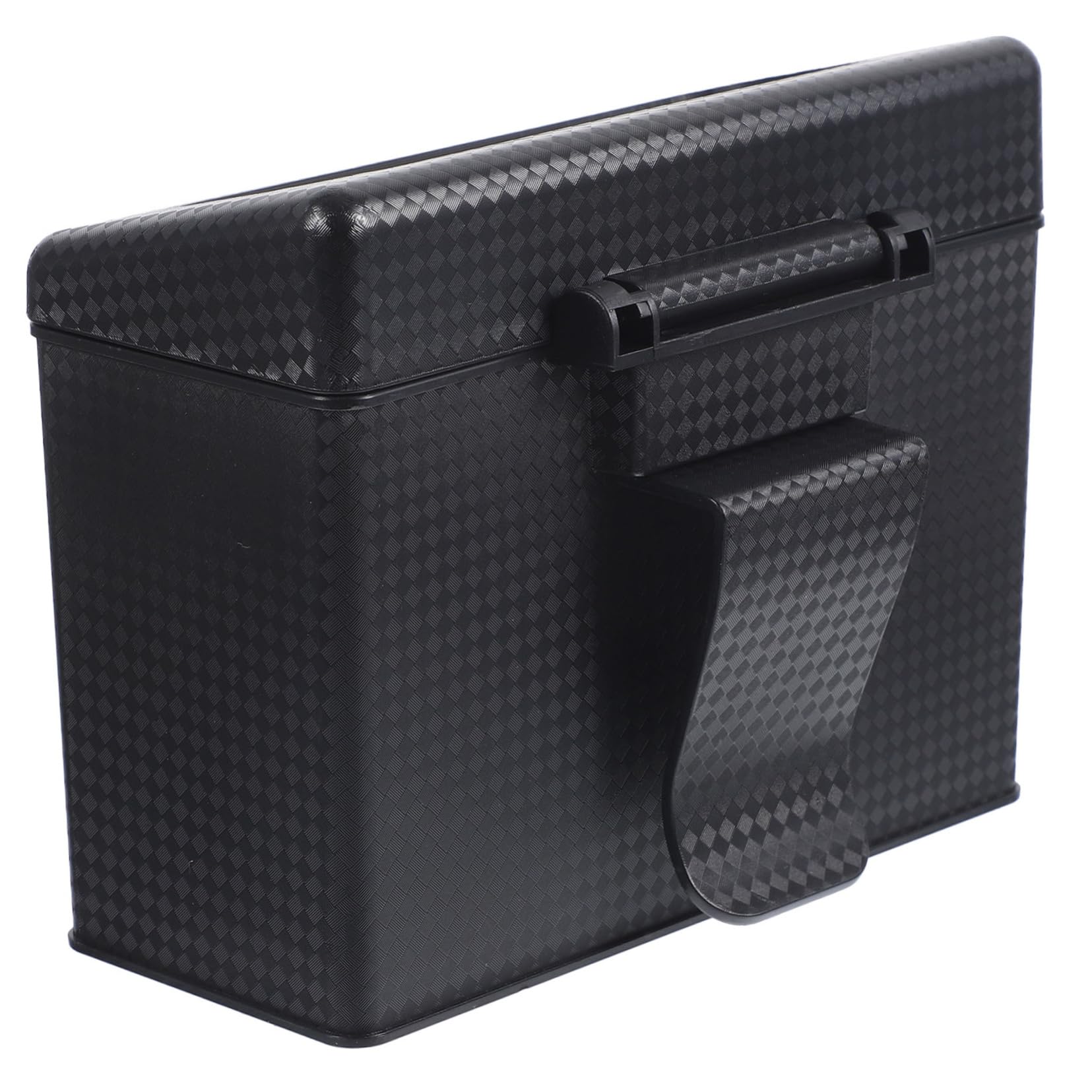 Anneome Vehicle Trash Cans Auto Trash Can Cover Rv Waste Bin Plastic Space-Saving Design