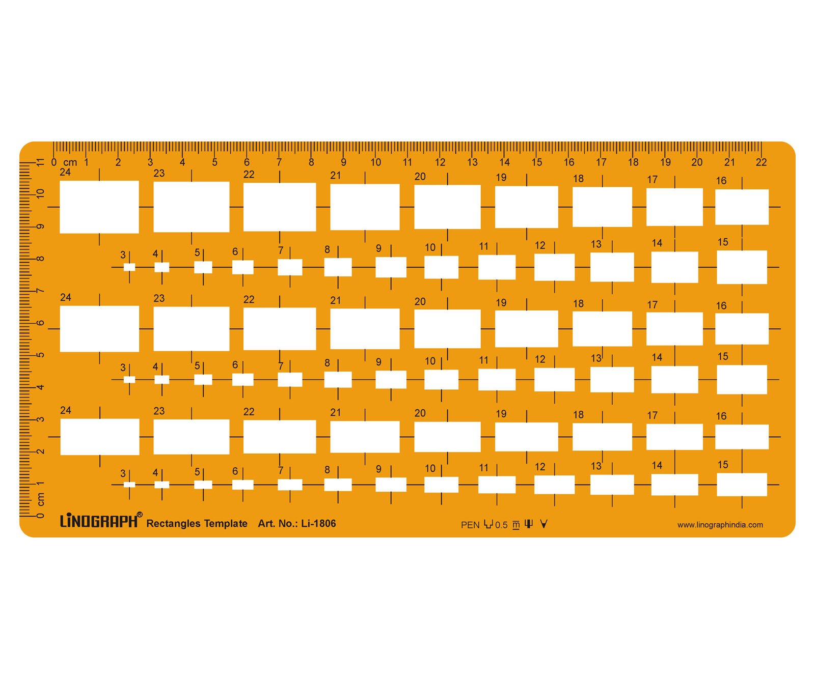 Amazon.co.jp: 長方形テンプレート製図とデザインステンシルシンボル