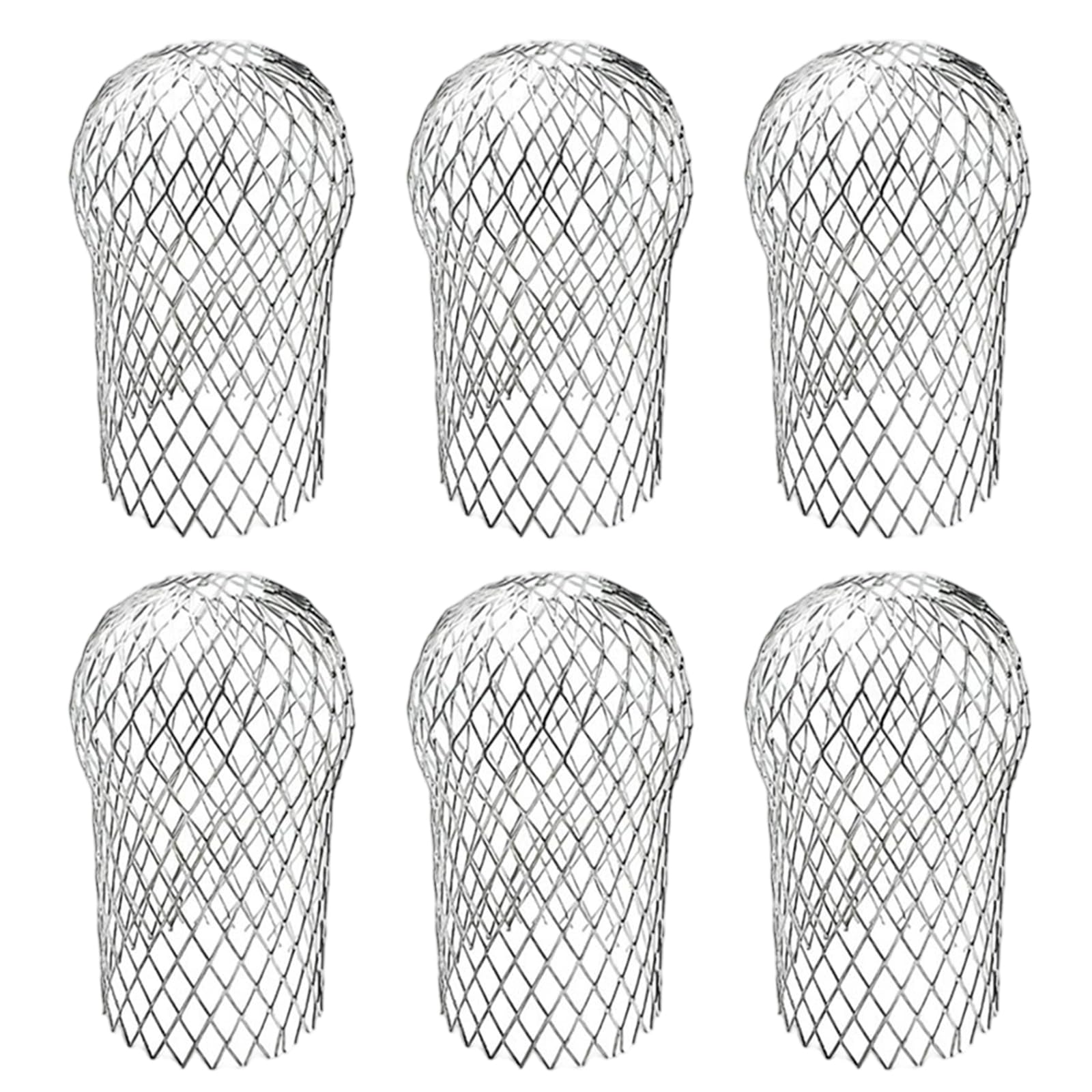 Gutter Guard, 6 PCS Gutter Downspout Guard 17 * 10 cm
