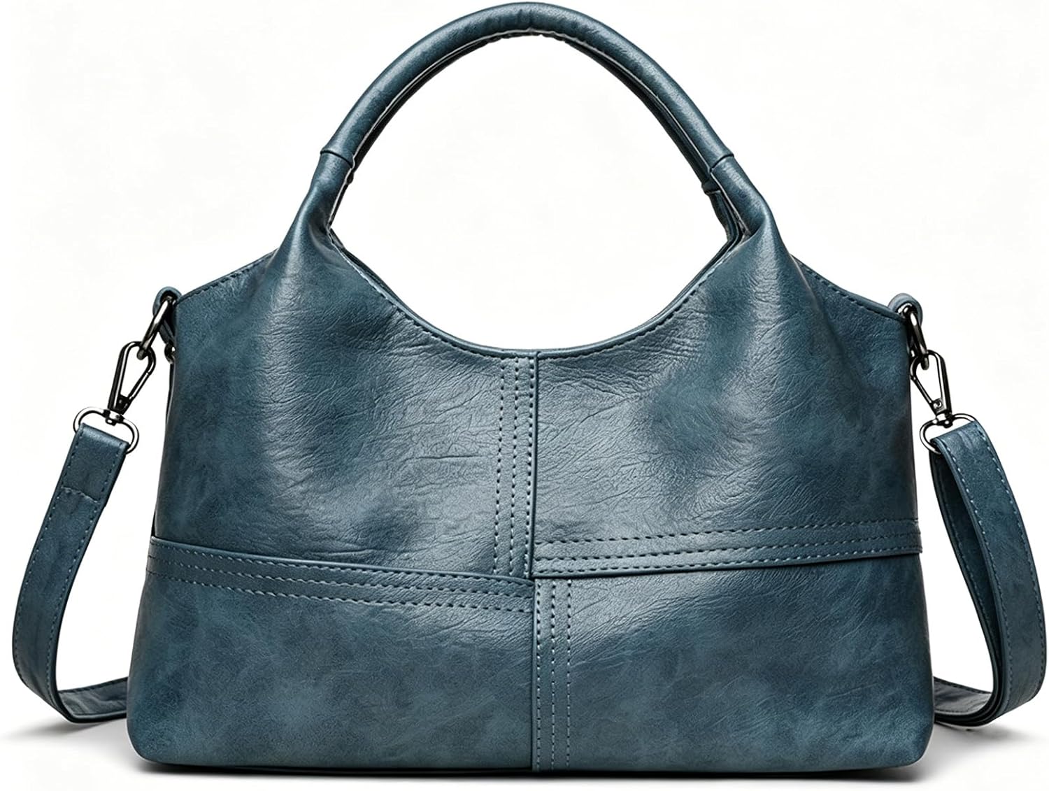 GOIACII Medium Satchel Handbags for Women Top-handle Purses Crossbody Hobo Bags with Detachable Strap
