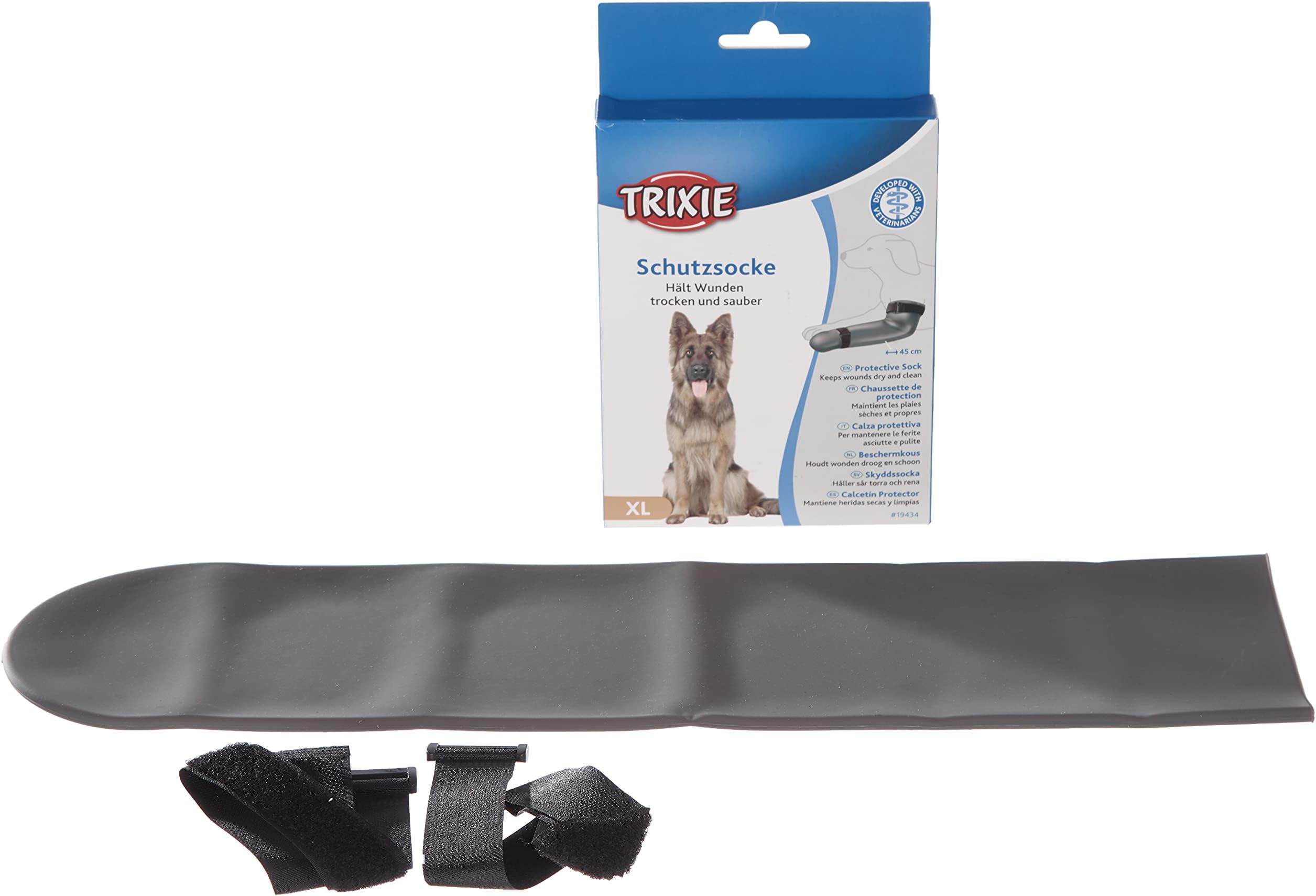 Silicone Protective Sock, X-Large, 12cm/45cm, Grey