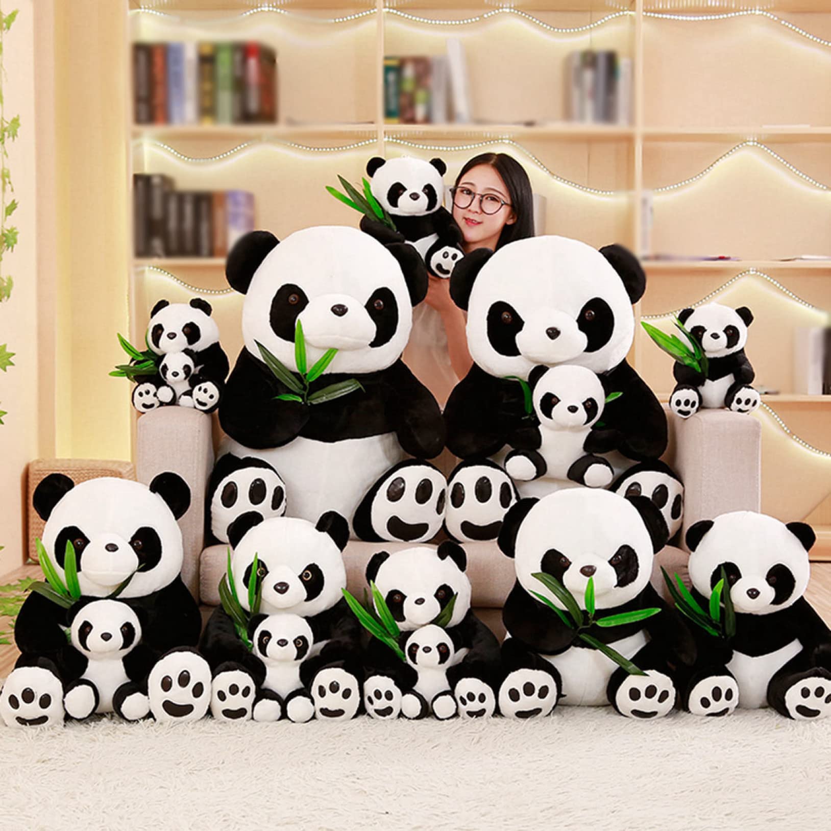 Amazon.co.jp: MJKQ9 ぬいぐるみ巨大 大きい パンダpanda デカイ 
