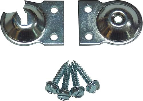 1 par de soportes de montaje interior sin pies para persiana enrollable de ventana