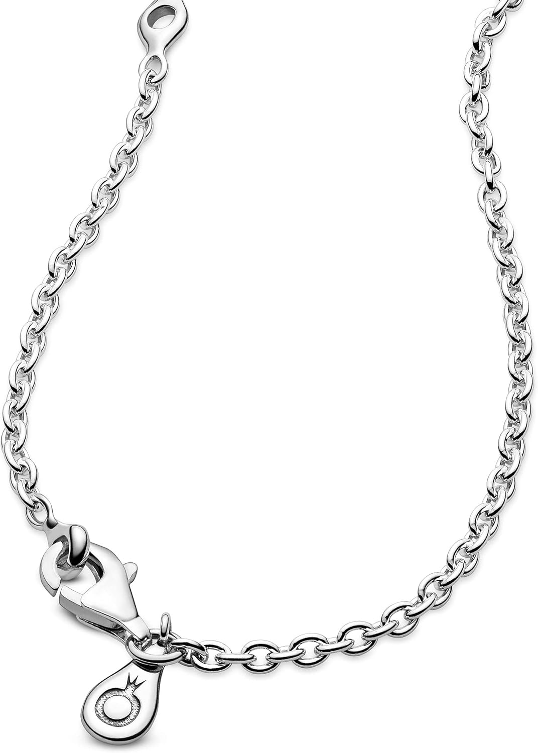 PANDORA Cable Chain Necklace Clear One Size
