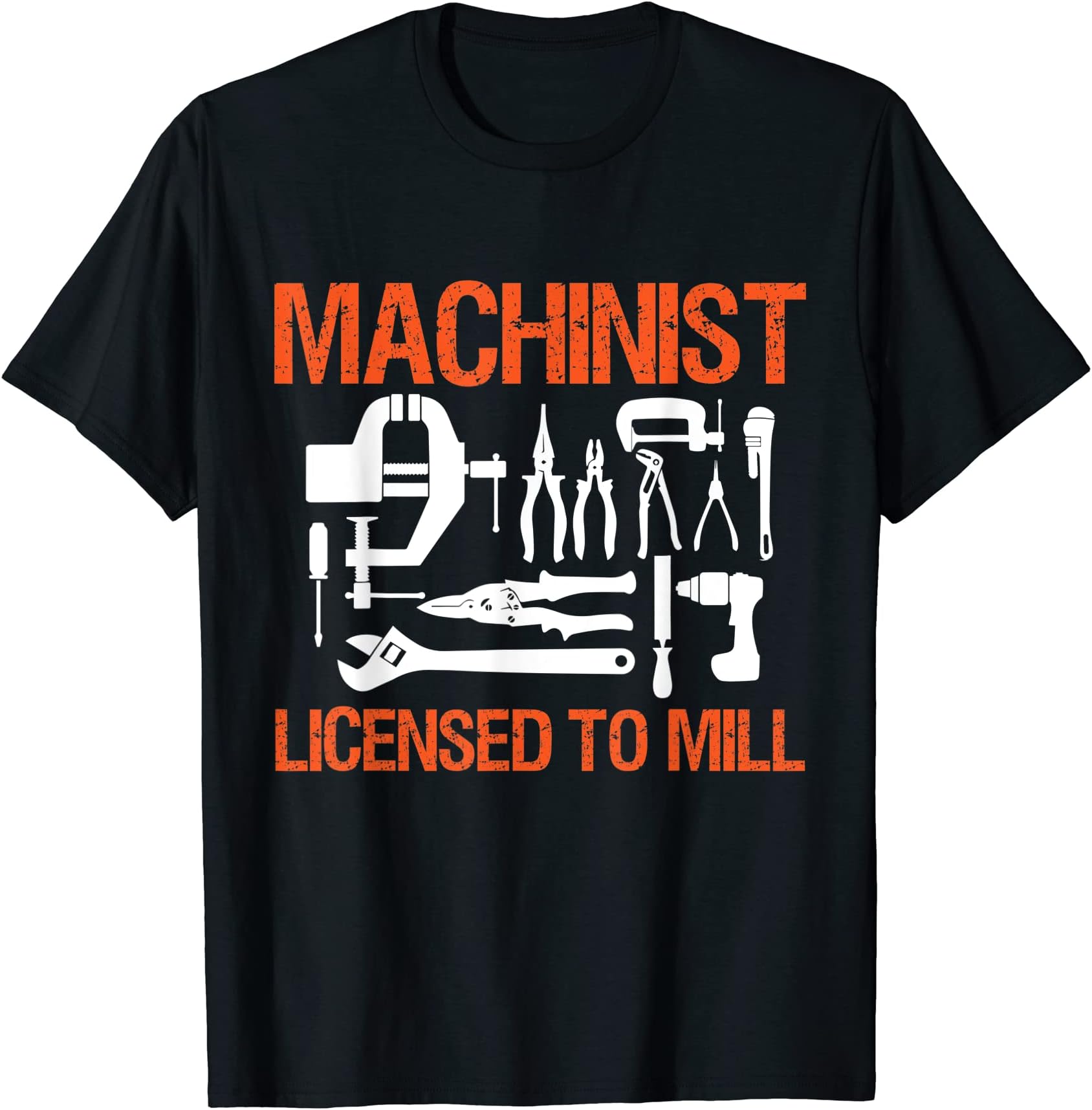 Machinist GiftsMachinist Licensed to Mill T-Shirt