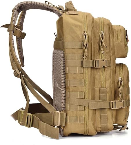 Miniatura 35 de Reebow Gear Mochila táctica militar, grande, bolsa de emergencia con capacidad hasta para 3 días, Molle, negro