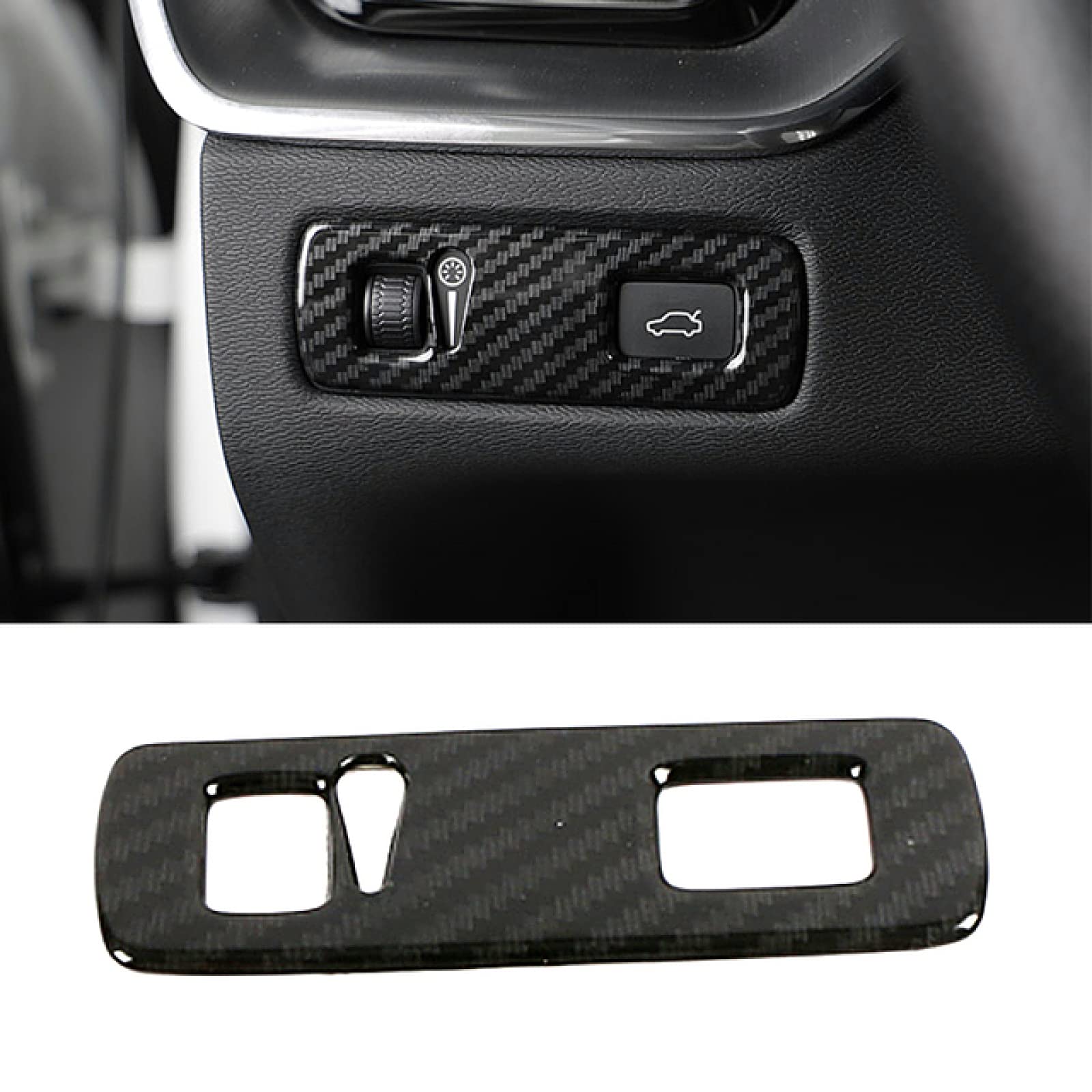 For Volvo XC40 2019-2021, ABS Car Accessories Decoration Styling Frame Cover Trim