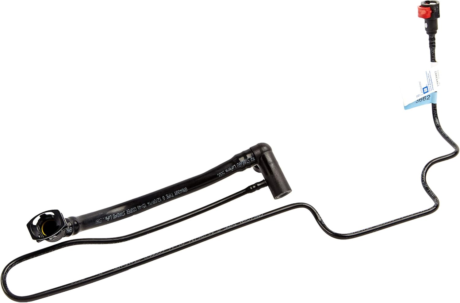 GM Genuine Parts 25853662 Rear Vapor Canister Vent Hose,Black, Vapor