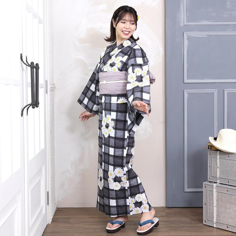 超美品　綿　現代　浴衣　着物　夏物　164㎝　コーマ　本染　細かい型　トール 超美品 綿 現代 浴衣 着物 夏物 164㎝ コーマ 本染 細かい型 トール