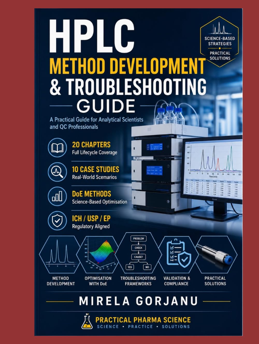 HPLC METHOD DEVELOPMENT & TROUBLESHOOTING GUIDE: A Practical HPLC Guide to Method Design, Validation, and Effective Laboratory Troubleshooting ... - Applied Knowledge for Pharma Professionals)