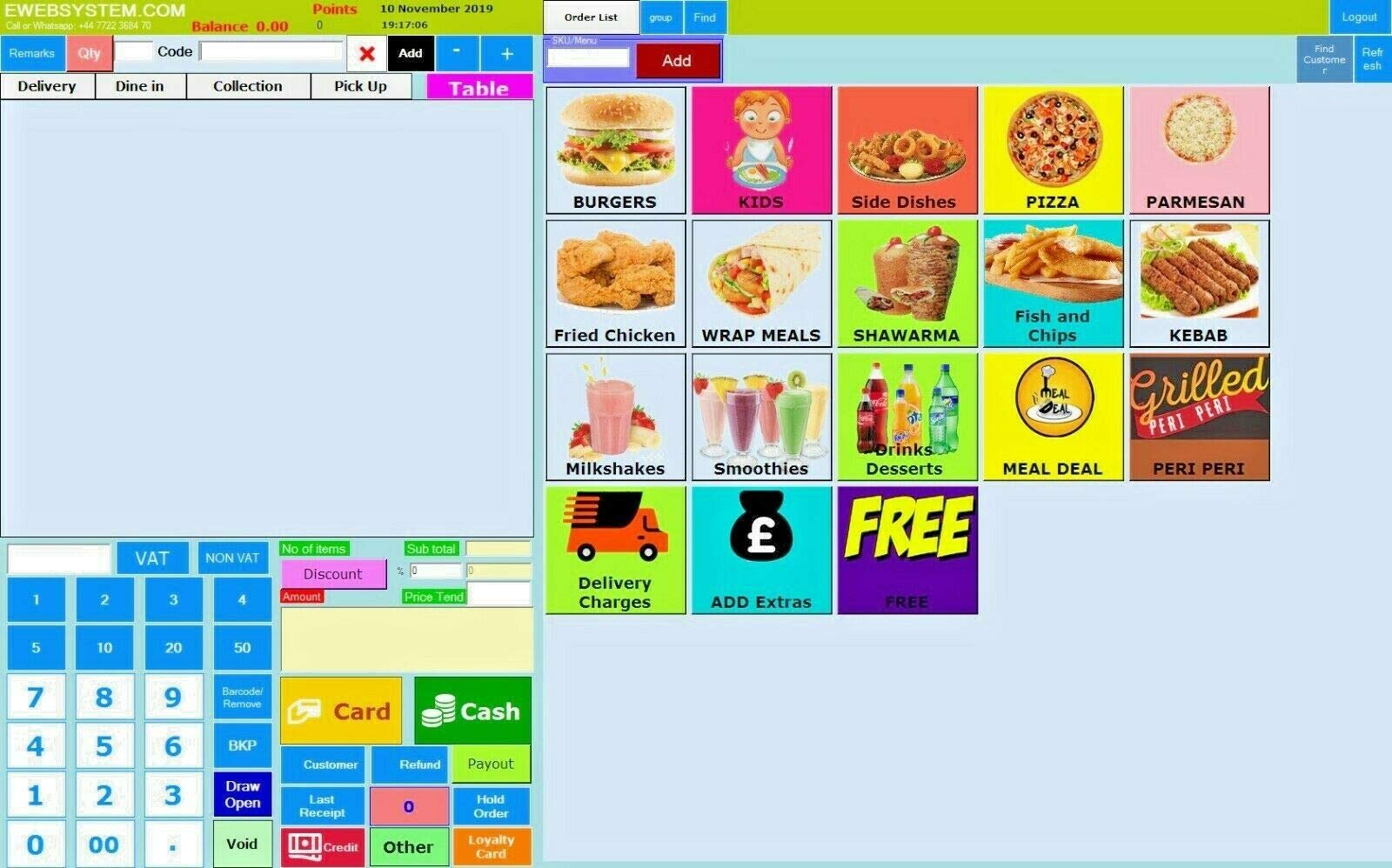 TOUCH POS Software Full Point of Sale Shop Retail Inventory EPOS Till Software
