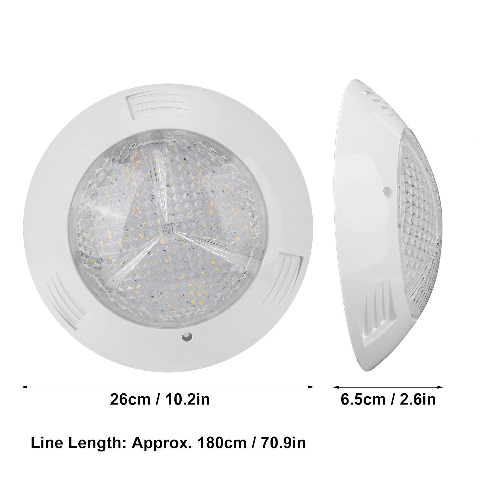 XUMIUZIY 160LED Basenowa IP68 do Basenów