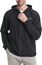 TRAILSIDE SUPPLY CO. Men's Sun Protection Cycling Jacket Lightweight Windbreaker