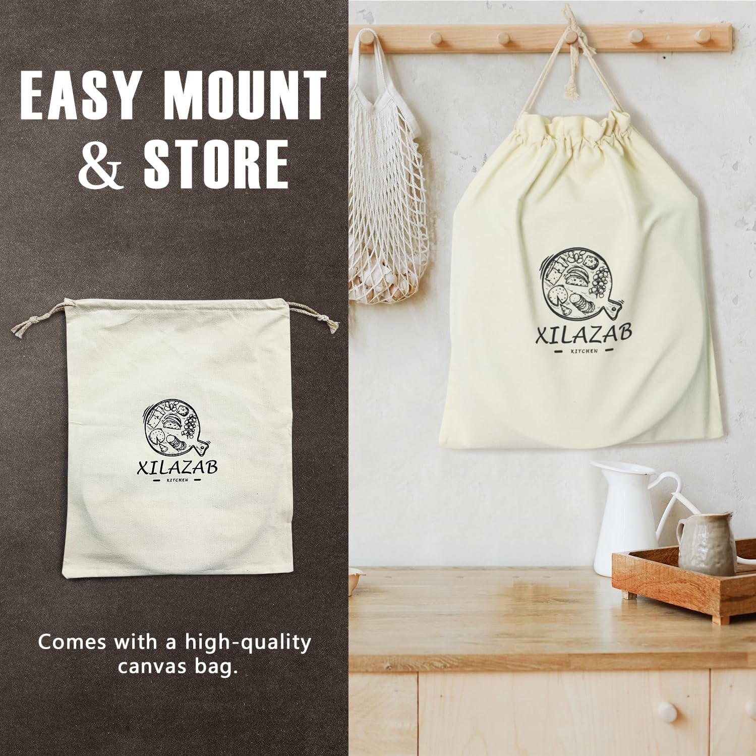 Extra Large Magnetic Charcuterie Board Cheese Board Gift Set 3 Part Square & Round & Heart Shaped Acacia Wood Charcuterie Cheese Boards Wooden Tray Serving Board Platter for Valentine - Image 7