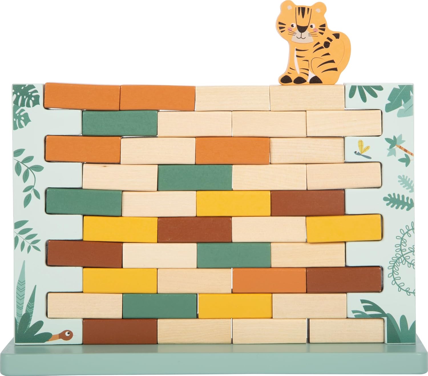 small foot Wankelmur "Safari" FSC 100% Certified Wood, Board Game with Two Wooden Hammers, for Children from 4 Years, 12741
