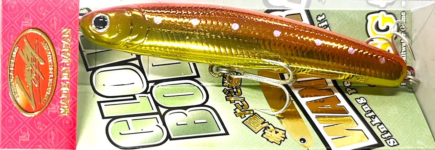 Lucky craft Wander 80 ESG Half Mirror Glow TRG
