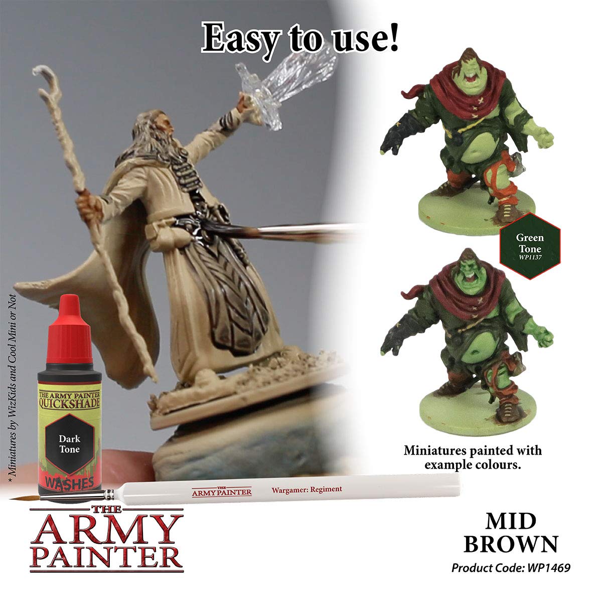 The Army Painter Warpaints: Necrotic Flesh – 18 Ml Acrylfarbe | Für Miniaturen